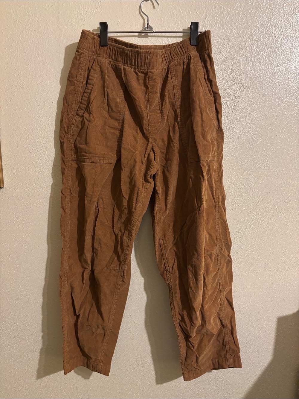 Corduroy women’s tan pants